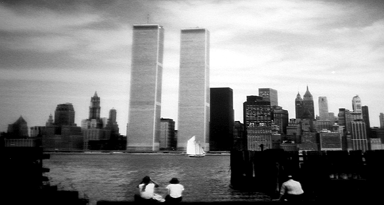 WTC fron NJ 1990