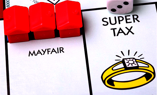 Super Tax on Monopoly Board Games